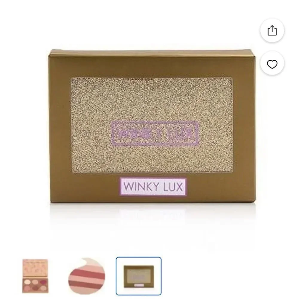 WINKY LUX Mini Uptown Kitten Palette - Cream, Pink, Purple Shades